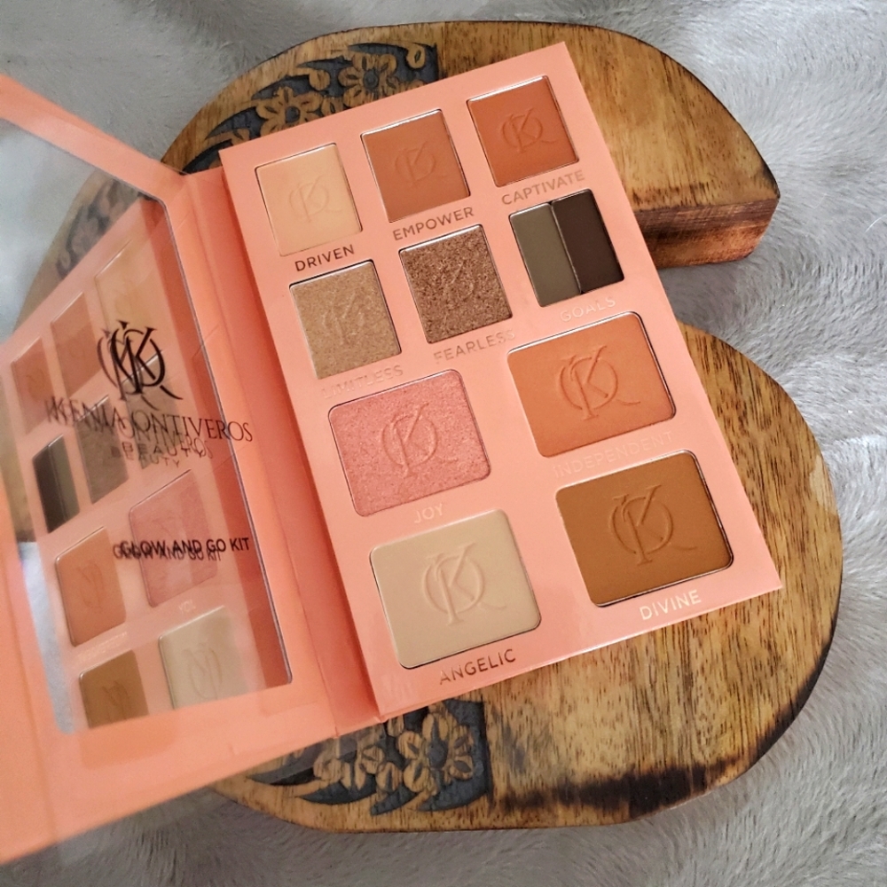 Kenia Ontiveros Glow and Go Palette 🎨